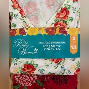 Long sleeve Floral Tops